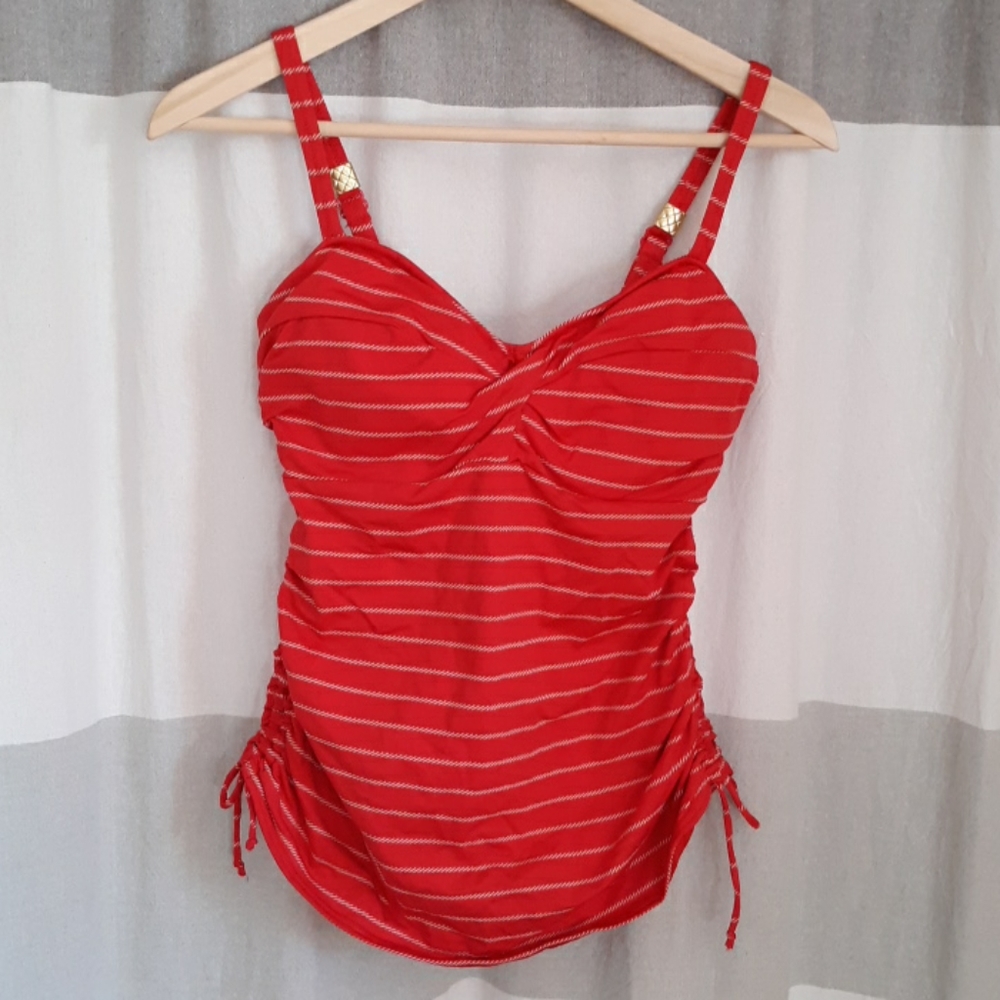 Fantasies Versailles Tankini Swim Top NWOT